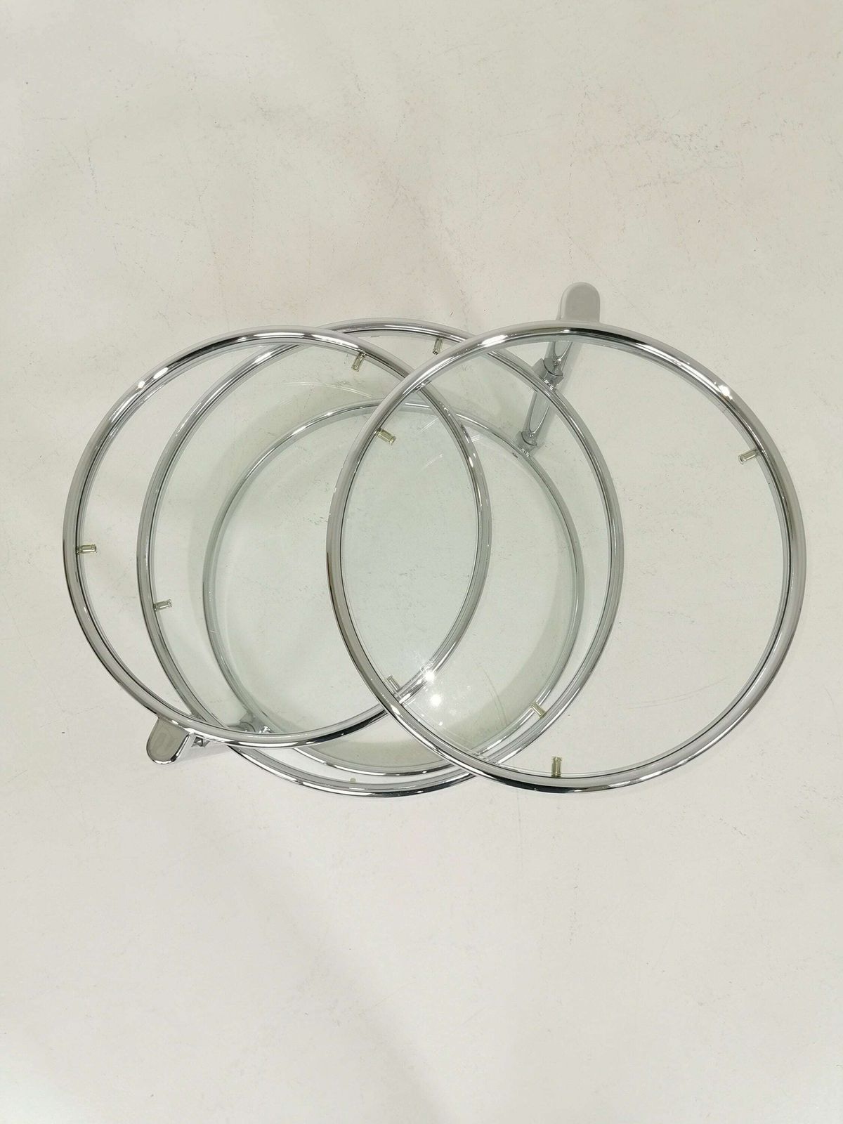 Bauhaus Mid Century Swivel Coffee Table In The Design Of Milo Baughman photo buy