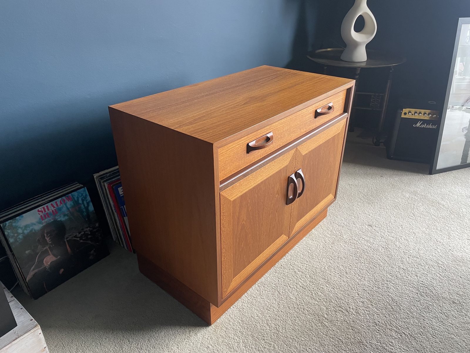 Vintage Mid Century G Plan Sierra Cabinet   Teak photo furniture