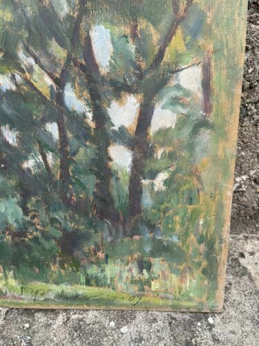 photo furniture Denton Hawley Original Signed Seascape Oil On Board Painting Art Work