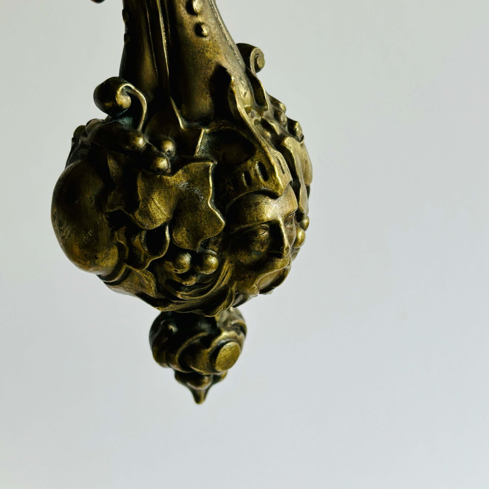 Antique Heavy Ornate Clock Weight photo buy