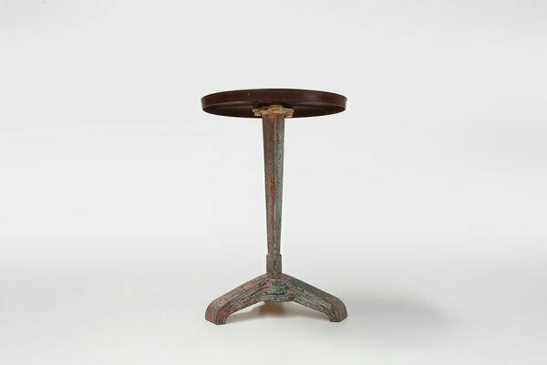 photo furniture Bistro Table With Bakelite Top By Louis Vuitton For Rex, France, 1930s
