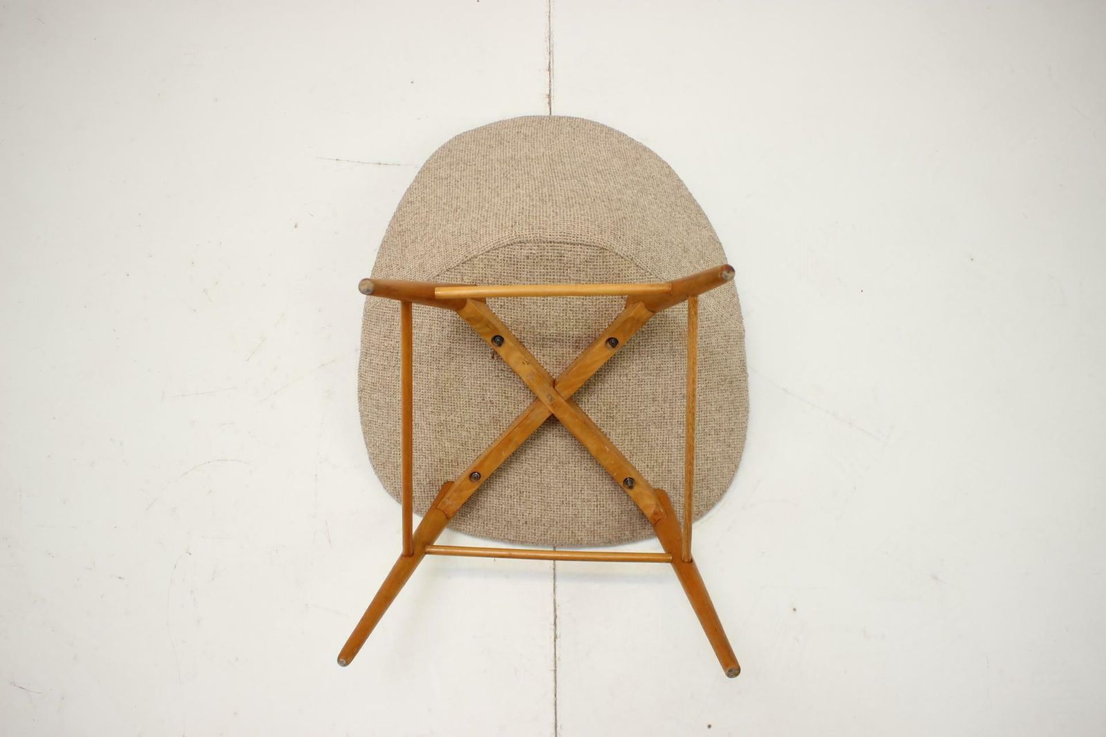 1960s Miroslav Navratil Shell Lounge Chair, Czechoslovakia photo Furniture