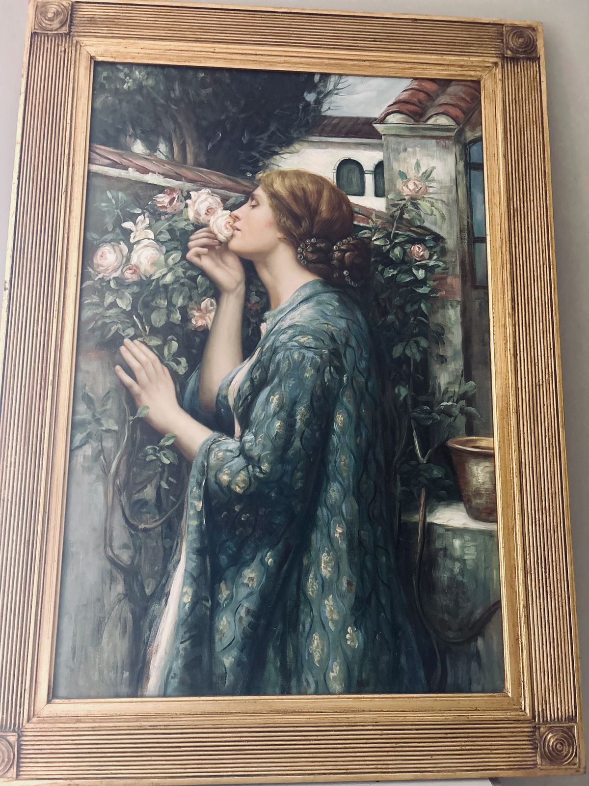 The Soul Of The Rose   Oil On Canvas photo furniture