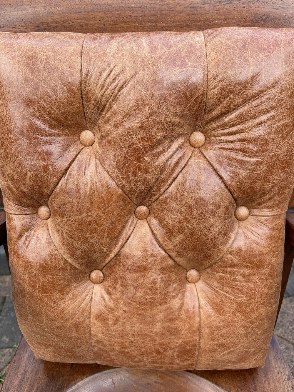 Heals Of London Mahogany Desk Chair C1884 photo 960.0