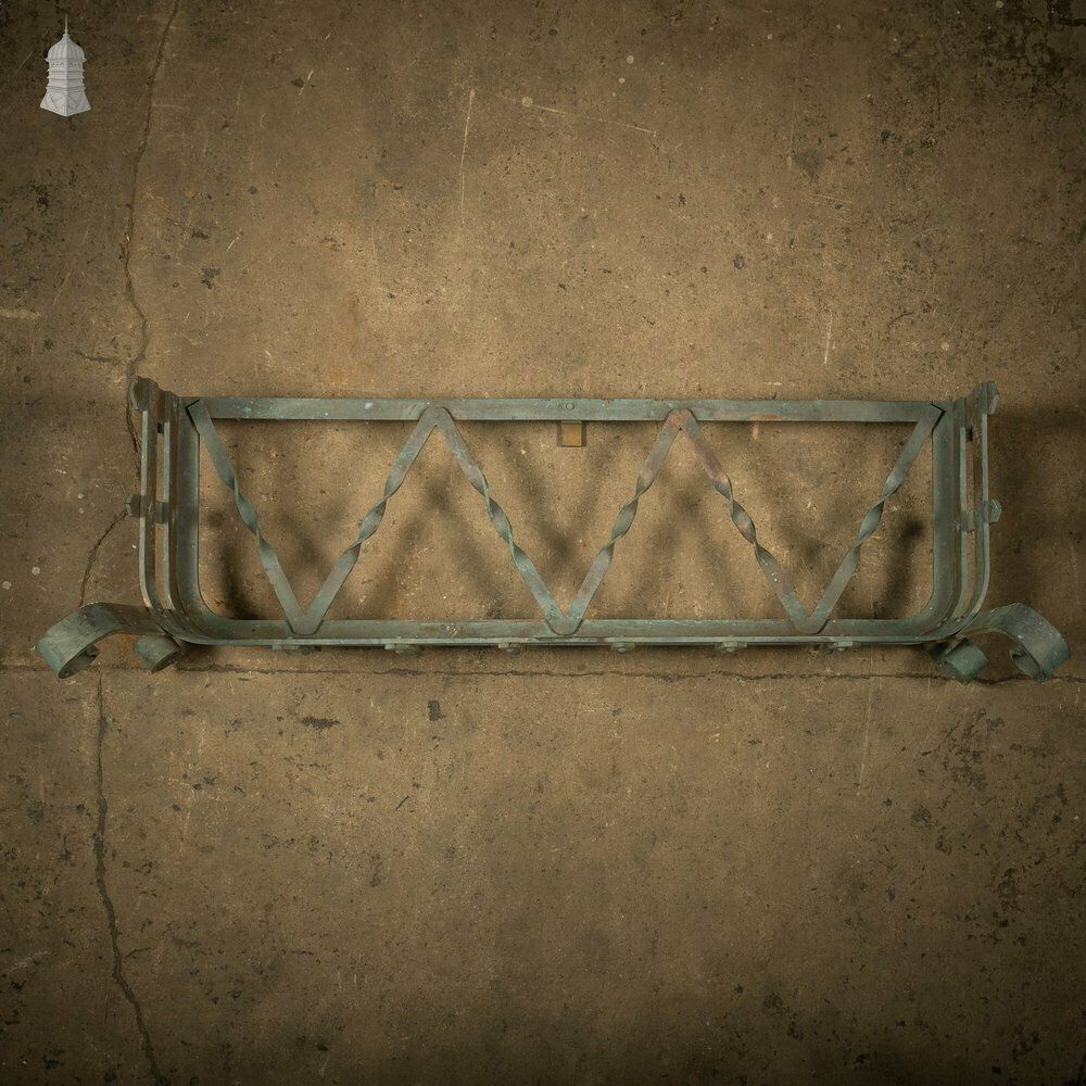 photo for sale Bronze Fireplace Fender, Early 20th Century