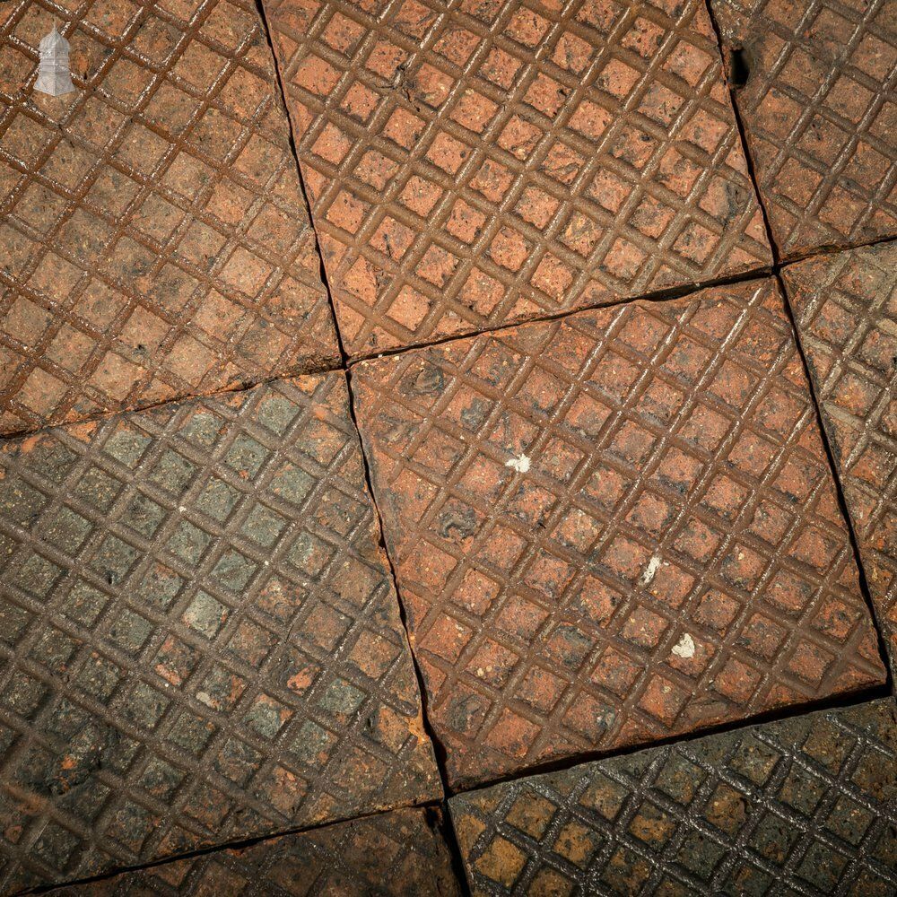photo buy 9 X 9 Diamond Paver, Staffordshire Blue Stable Bricks
