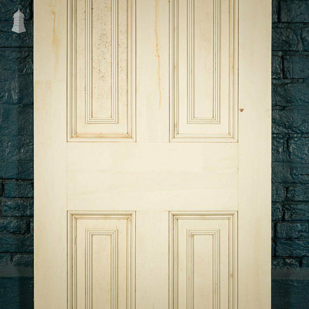 Pine Paneled Door, 6 Moulded Panel photo Home Fixtures