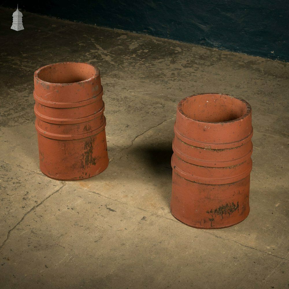 photo for sale Chimney Pot Planters, Pair