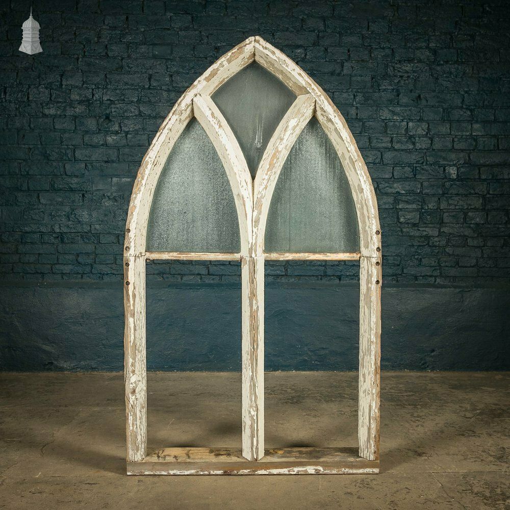Arch Top Window, Gothic Style, Wooden Frame photo 480.0