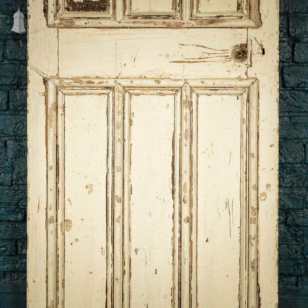 Home Fixtures Pine Paneled Door, Moulded 6 Panel photo