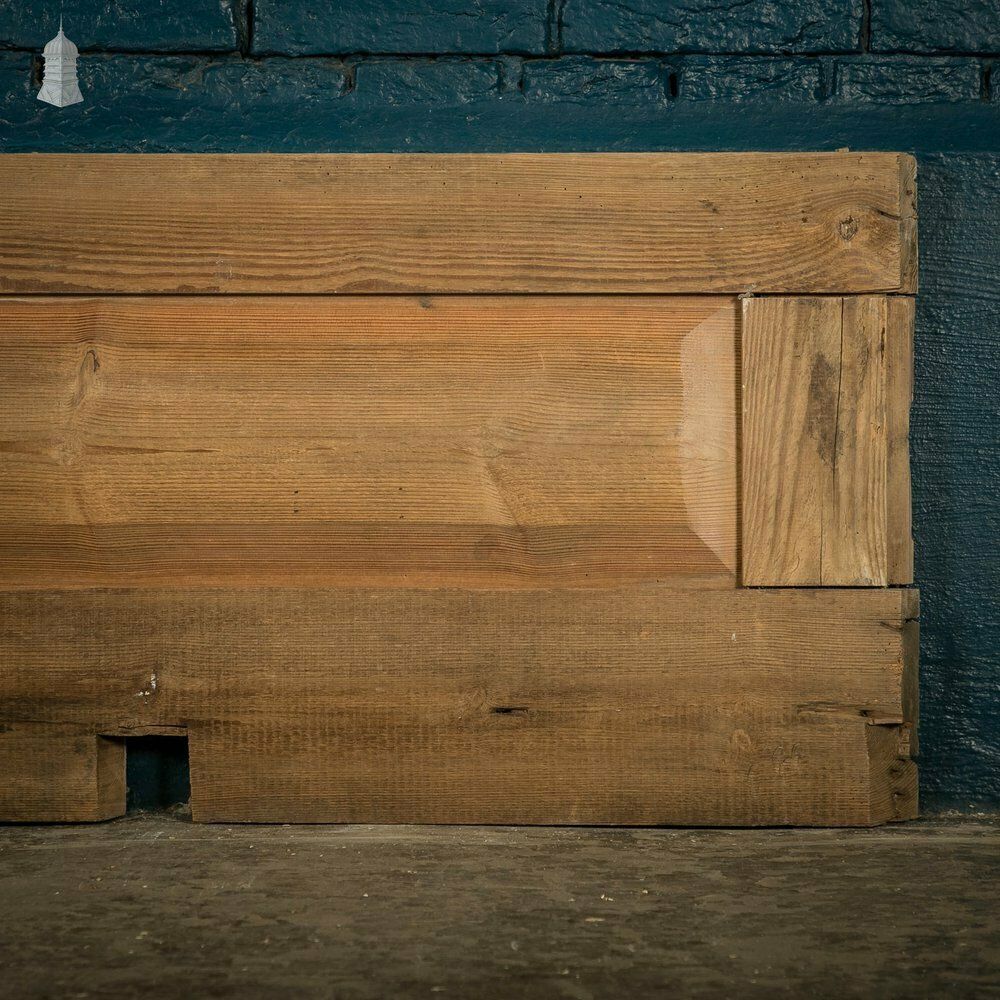 Moulded Pine Panelling, Distressed White Paint Finish photo furniture
