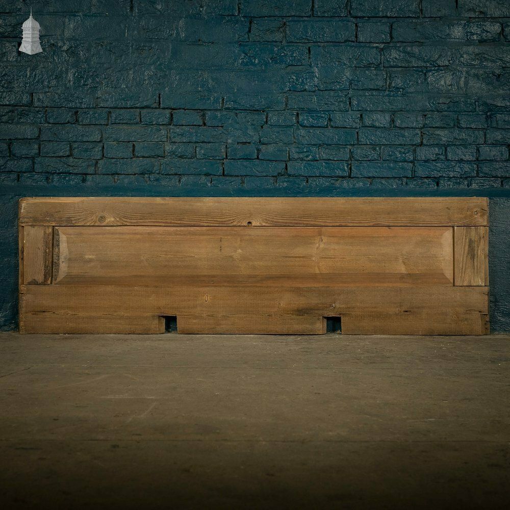 Moulded Pine Panelling, Distressed White Paint Finish photo Home Fixtures
