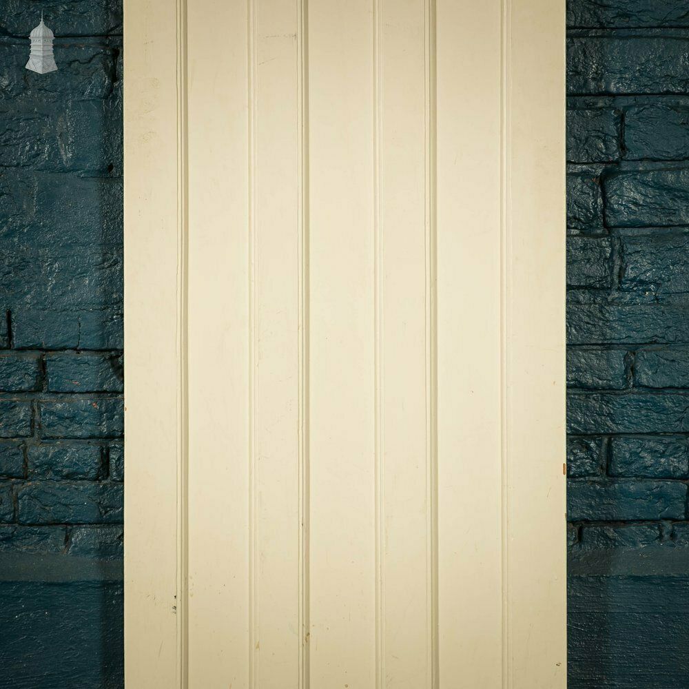 Half Glazed Door, 4 Panel White Painted photo for sale