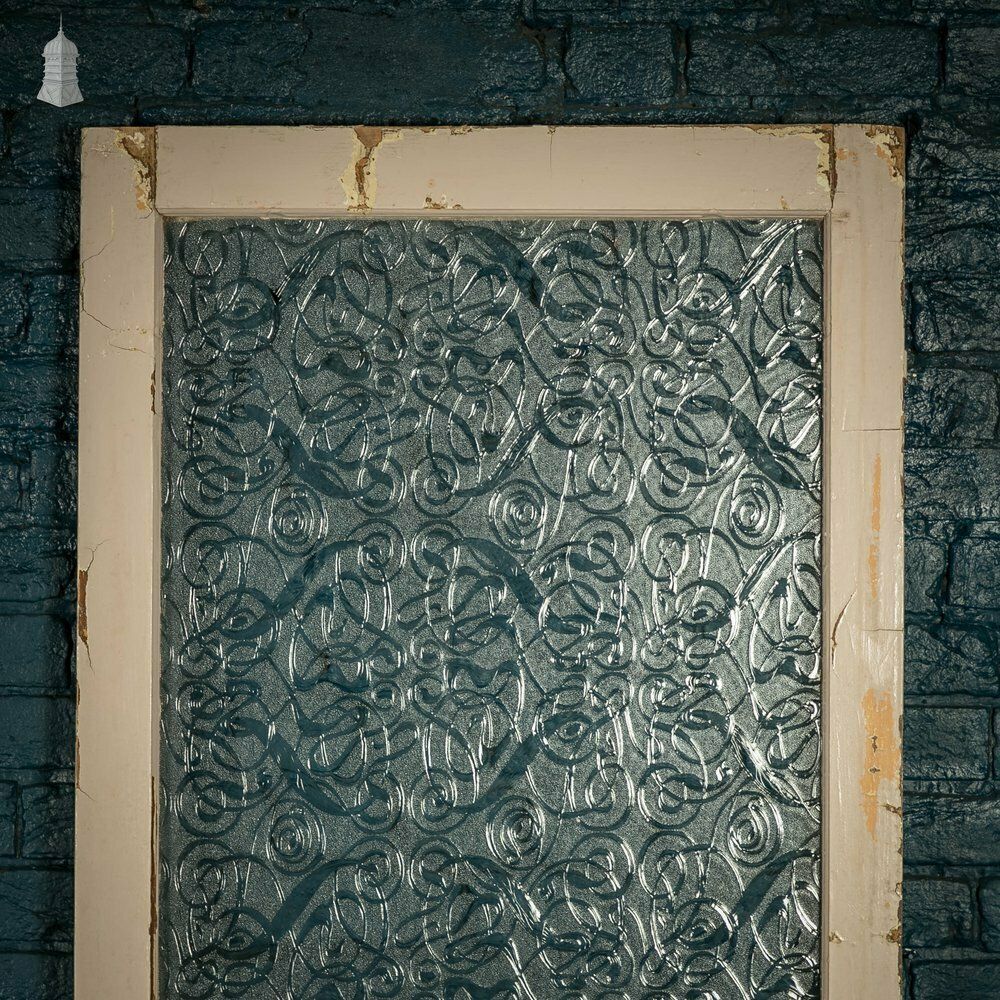 Half Glazed Door, Moulded 3 Panel, Textured Glass