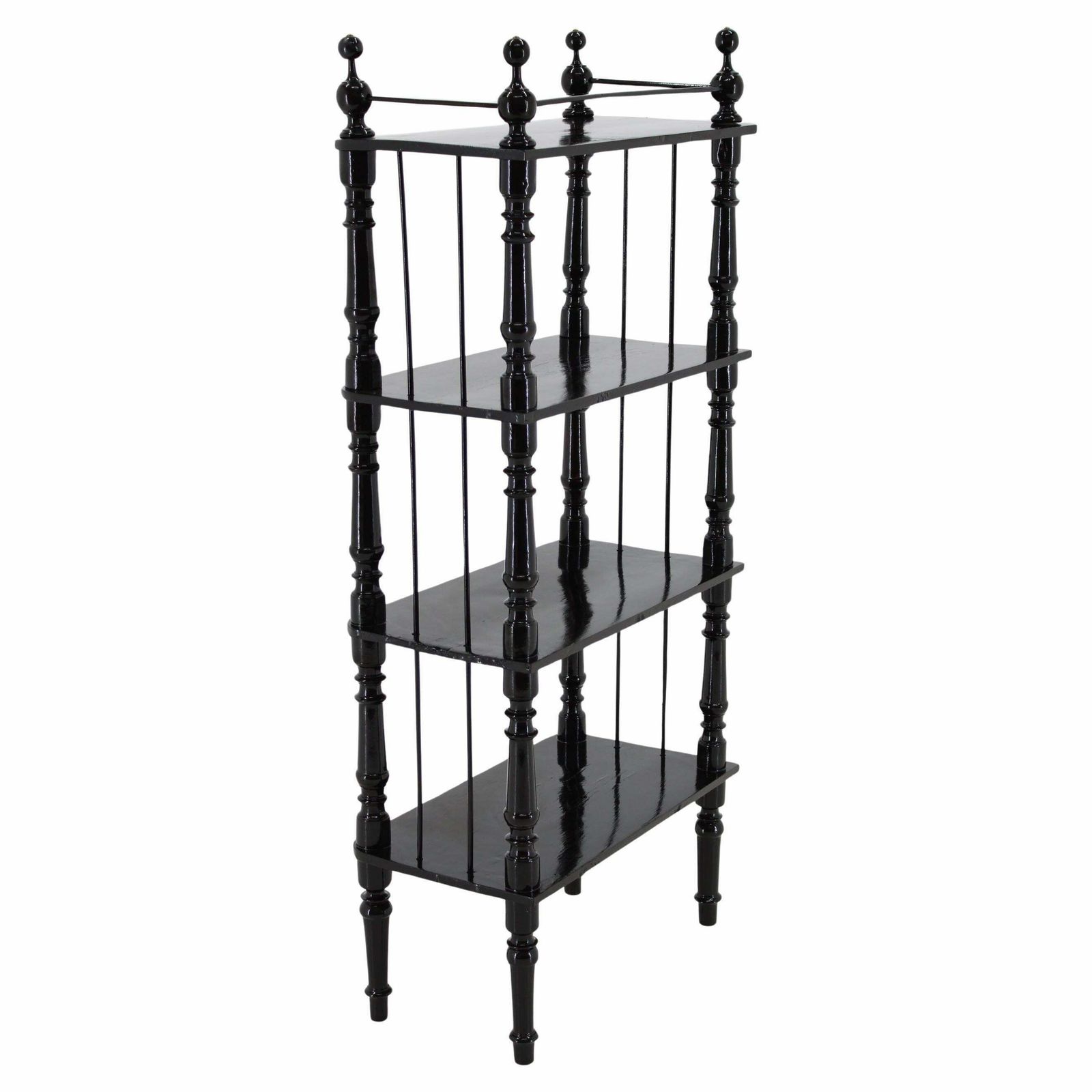 1950s Wooden Etagere, Czechoslovakia photo furniture