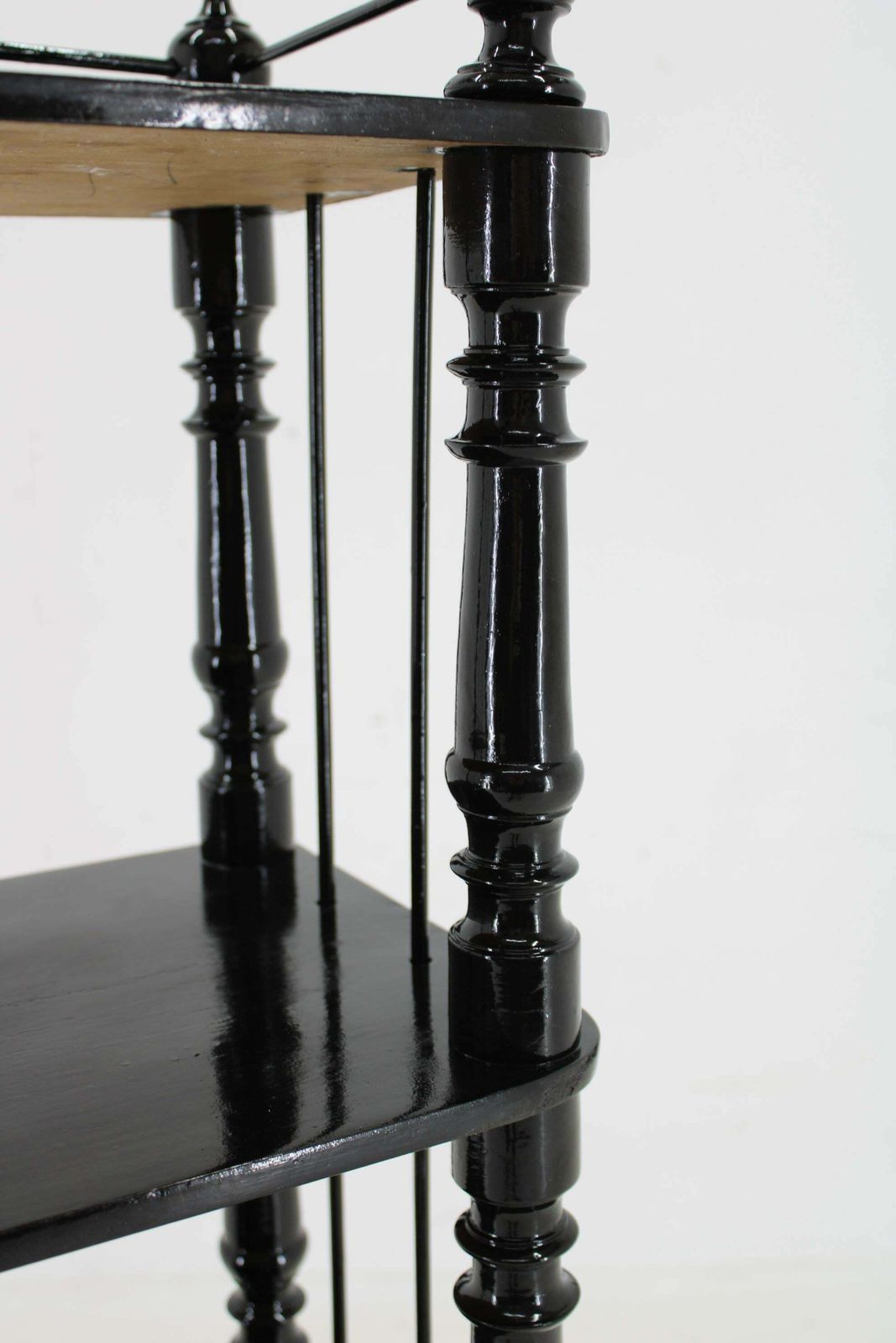 photo buy 1950s Wooden Etagere, Czechoslovakia