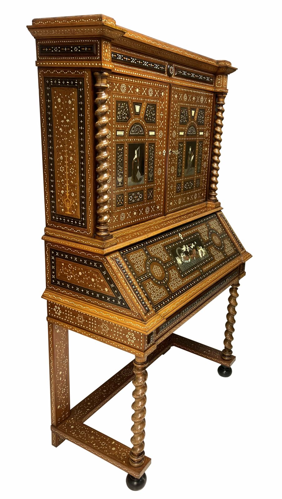 photo for sale A Cabinet Secretaire By Adriano Brambilla In The Moorish Taste