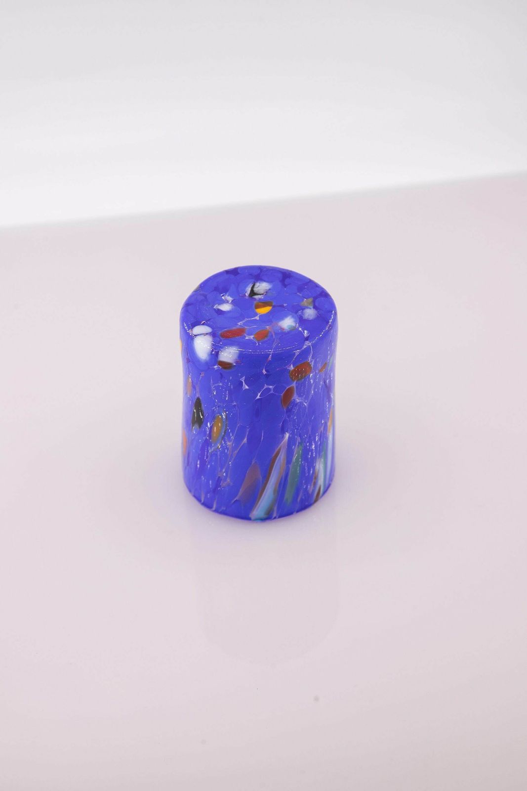 Asunsìn, Set Of 6 Murano Shot Glasses Color "Multicolor" Handmade, Made In Italy photo vinterior