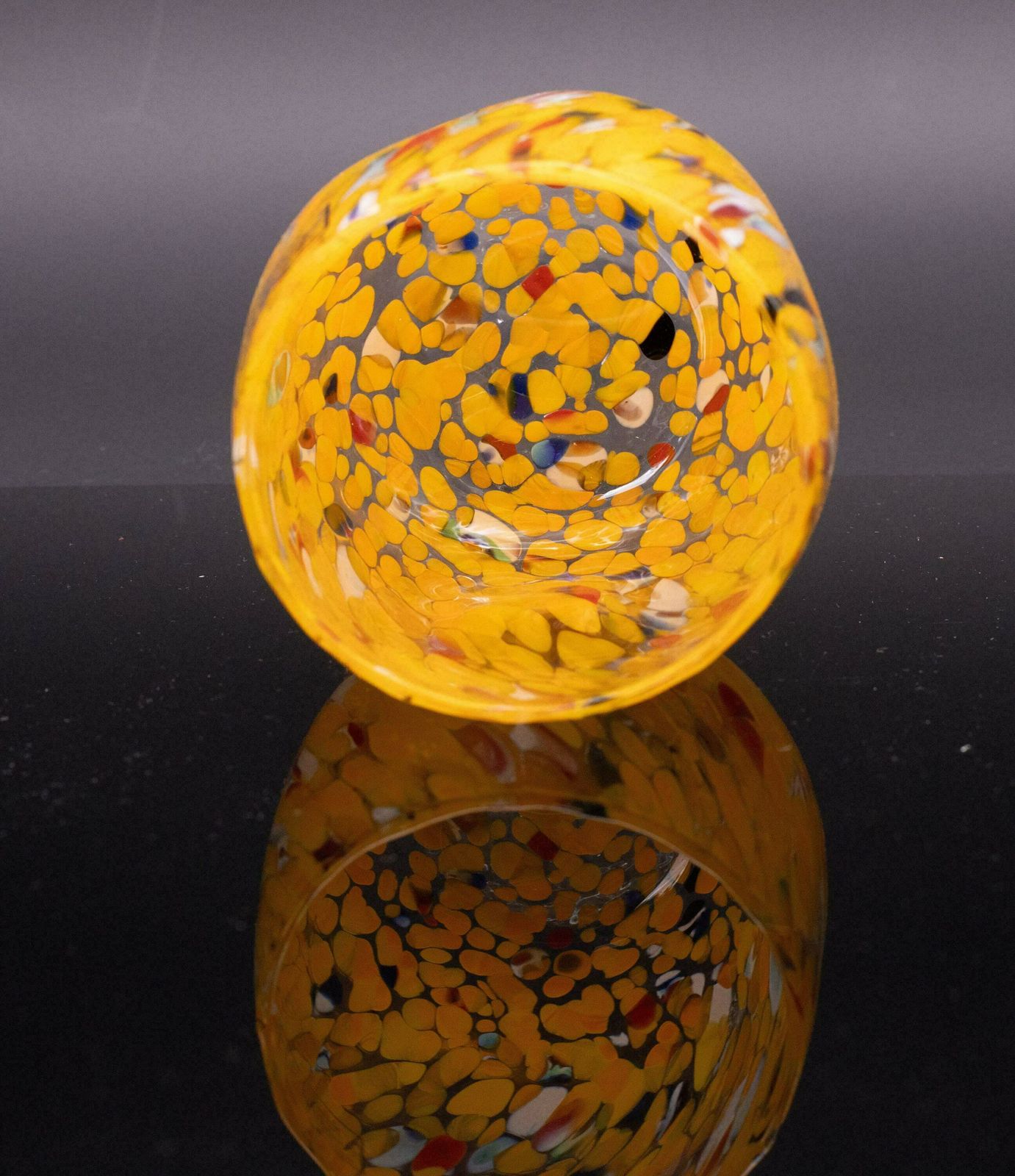 photo for sale Santiago Del Chile, Set Of 6 Murano Glasses Color "Multicolor" Handmade, Murano Glass Made In Italy