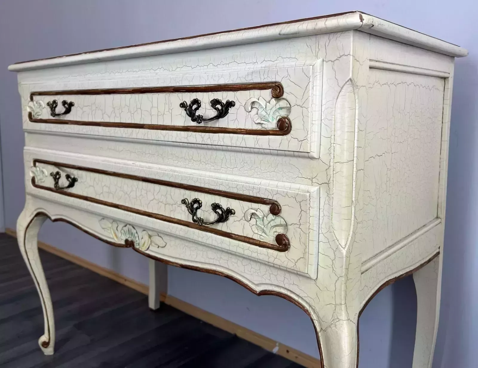 Vintage Chest Of Drawers Shabby Chic French Louis XIV / Sideboard photo buy