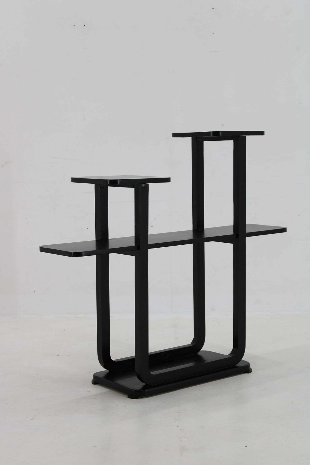 1950s Wooden Flower Stand, Czechoslovakia photo 375.0