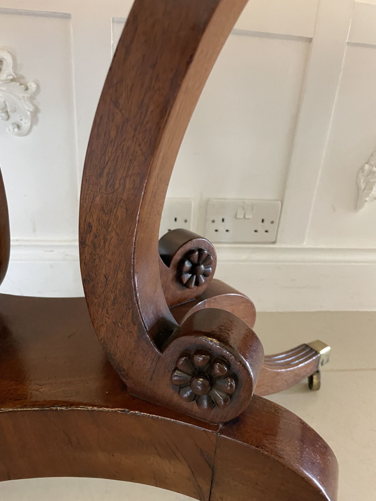 photo for sale Antique 19th Century Quality Mahogany Card Table