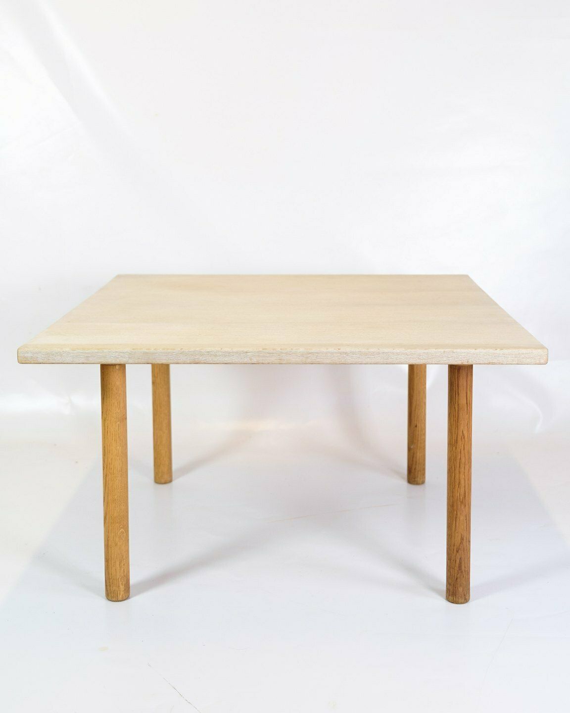 photo for sale Coffee Table In Light Oak By Hans J. Wegner For Andreas Tuck Møbelfabrik From 1960s