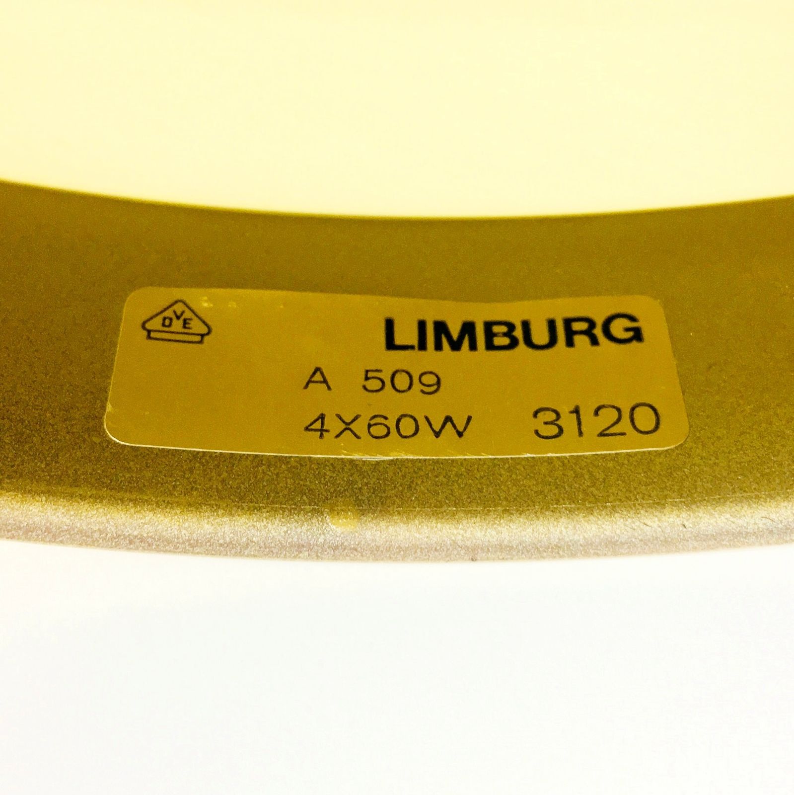Verlichting Grote Mid Century Glazen Plafondlamp Van Limburg, Duitsland, Jaren 1960/1970 photo