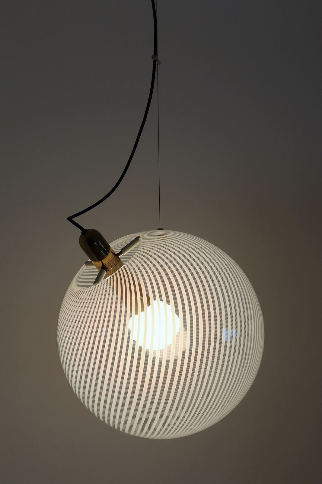 Italian Murano Glass Sphere By Ludovico Diaz De Santillana For Venini, 1980s photo furniture