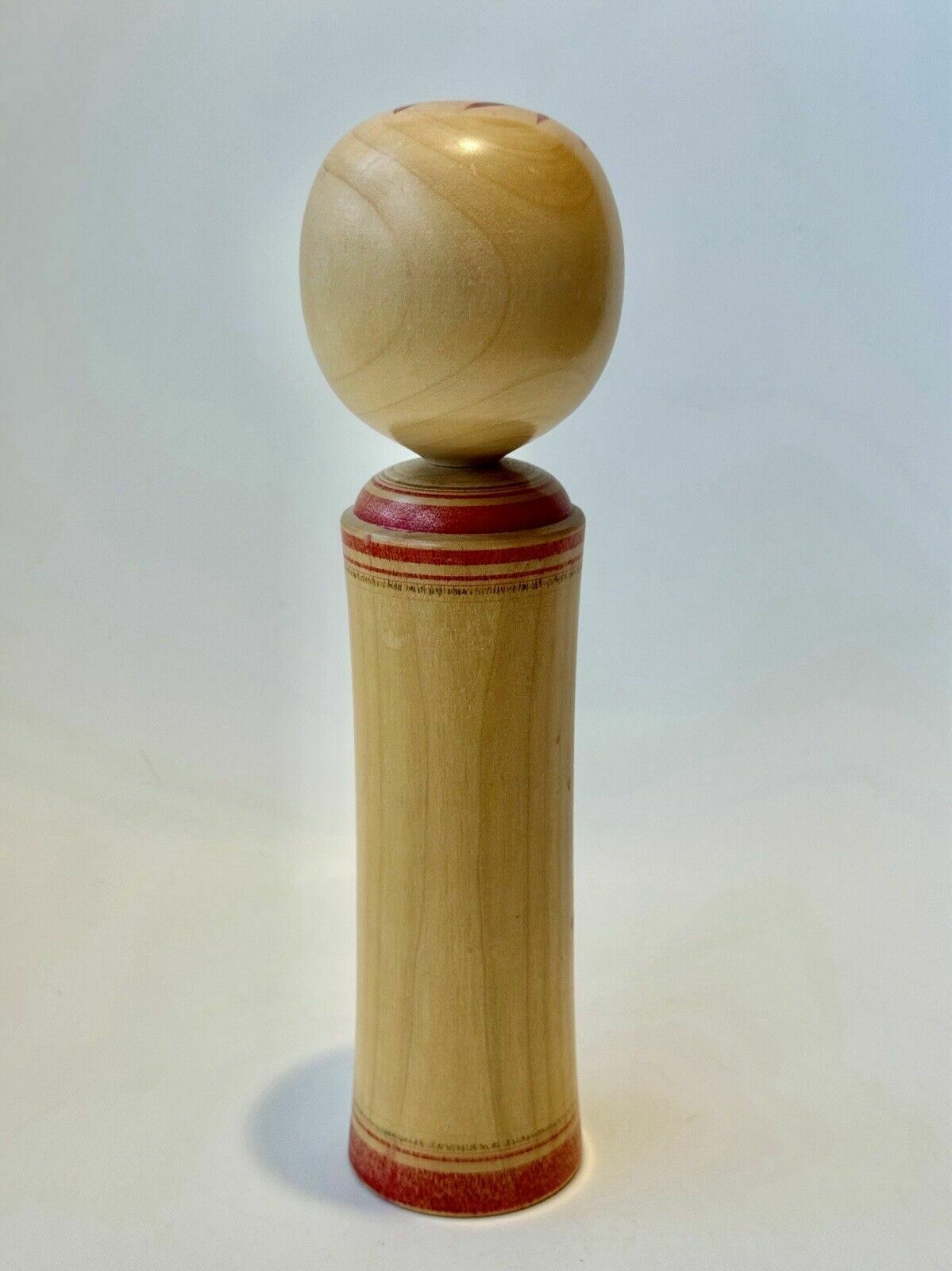 photo for sale Vintage Kokeshi Doll, Naruko Kei, Miyagi Prefecture, By Takahashi Takeo
