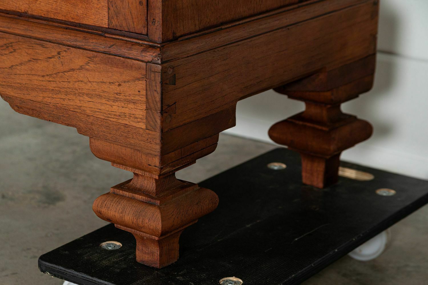 photo furniture 19thc Colonial Campaign Teak Armoire