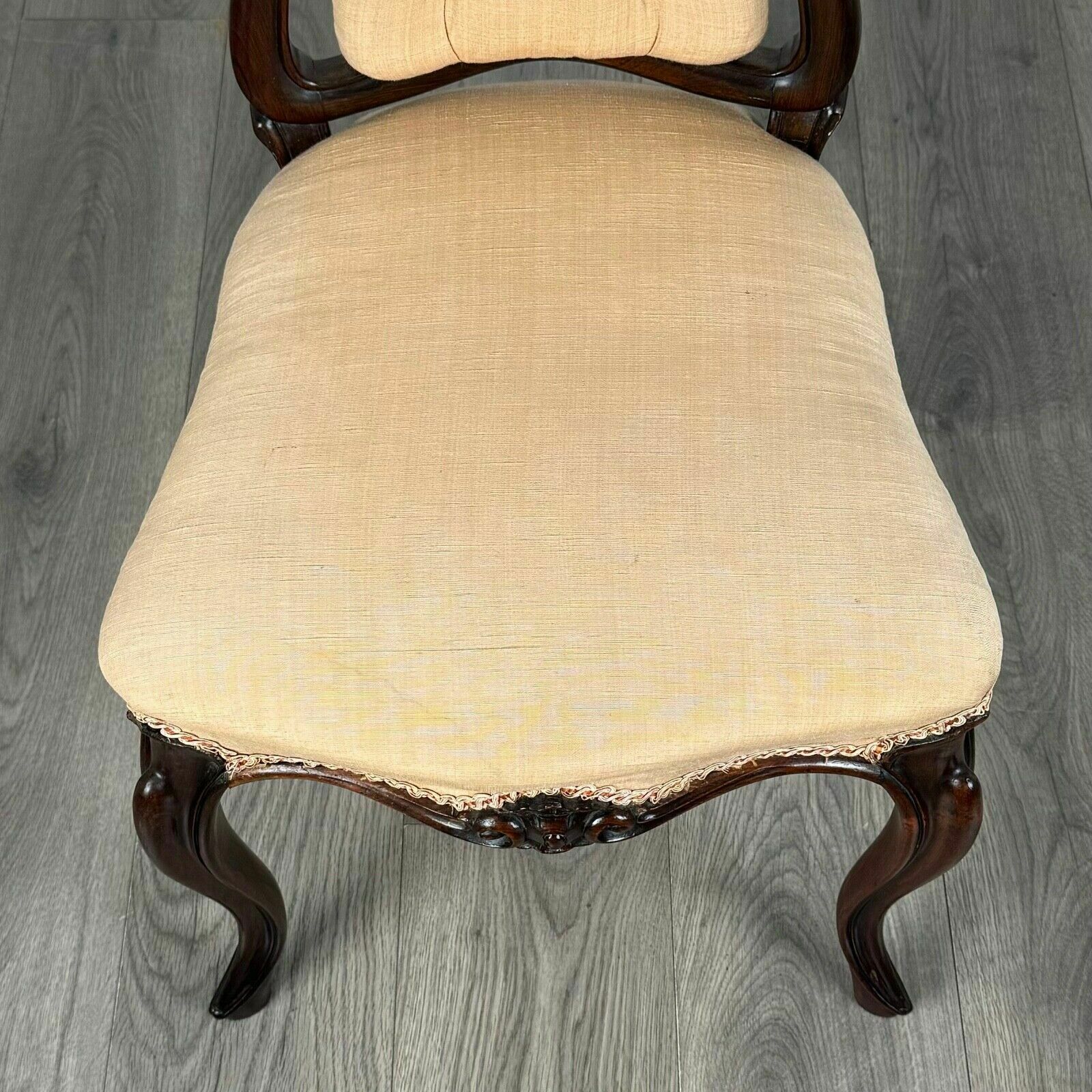 Antique 19th Century Set Of 4 Finest Quality Dining Chairs photo vintage