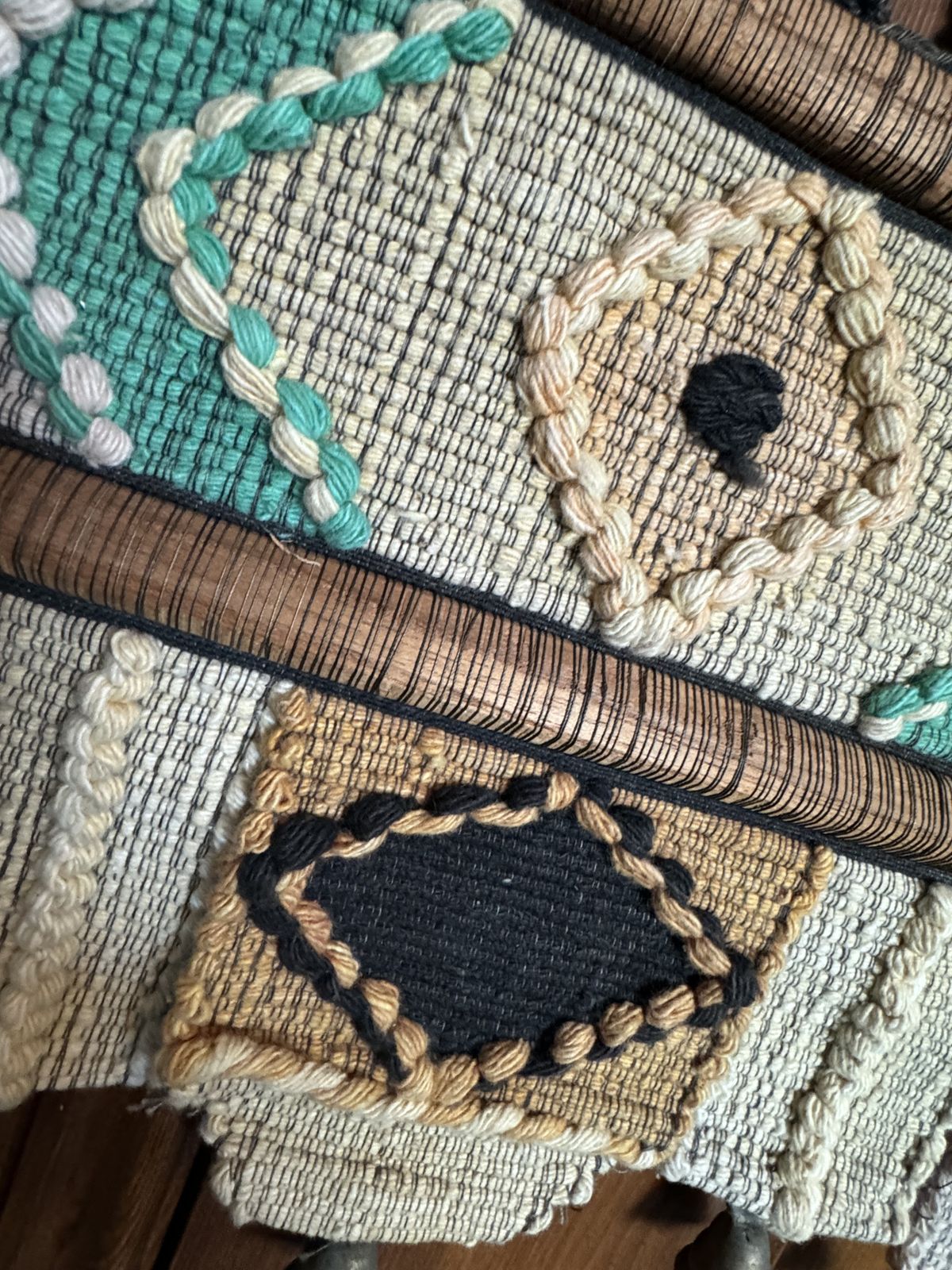 Don Freedman Vintage Macrame Fibre Art Wall Hanging photo buy
