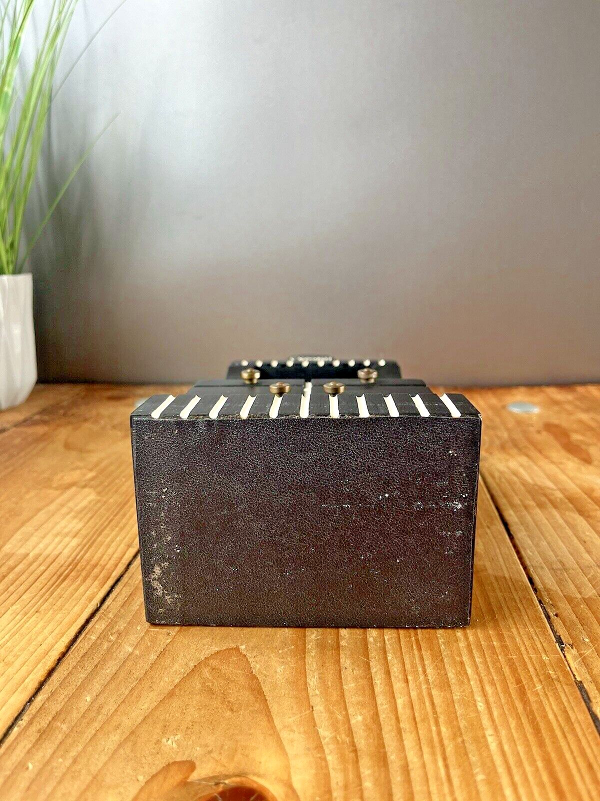 Decorative Welsh Dresser Folk Art Slate Brass Handle Door Stop Quarryman Antique photo vinterior