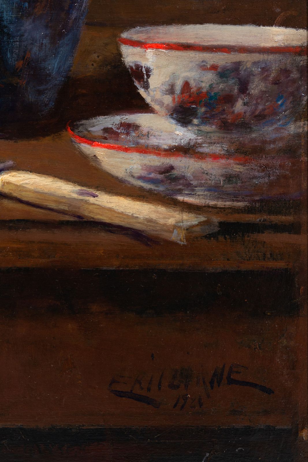 'Still Life With Flowers And Fruit ' By Jean Eritziane (Smyrna 1850 – 1925 Paris) photo vinterior