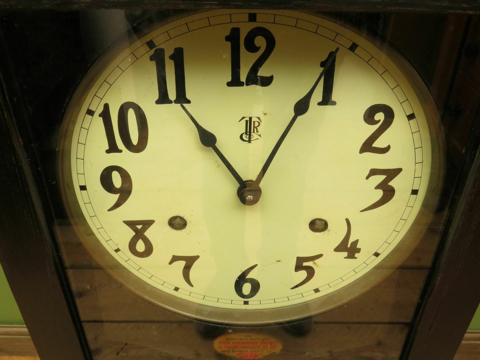 photo furniture Antique Time Recorder Clock By The Time Recorder Supply & Maintenance Co