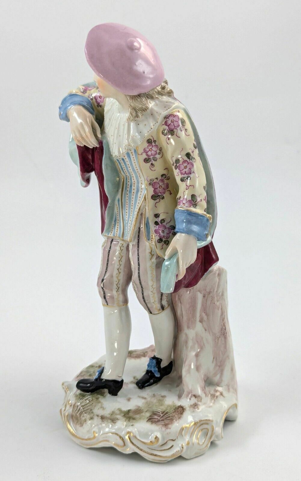 Antique Porcelain Figurine Of Dandy, Samson, France, Late 19th Century. photo furniture
