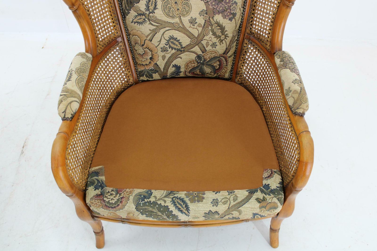 photo buy 1960s Pair Of Rattan Armchairs , Italy