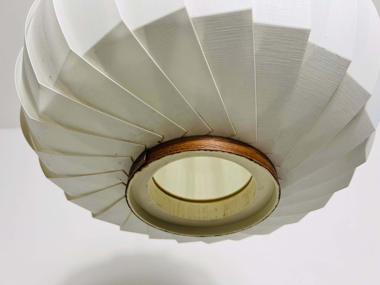 Mid Century Modern Pendant Lamp, Italy, 1960s photo vintage