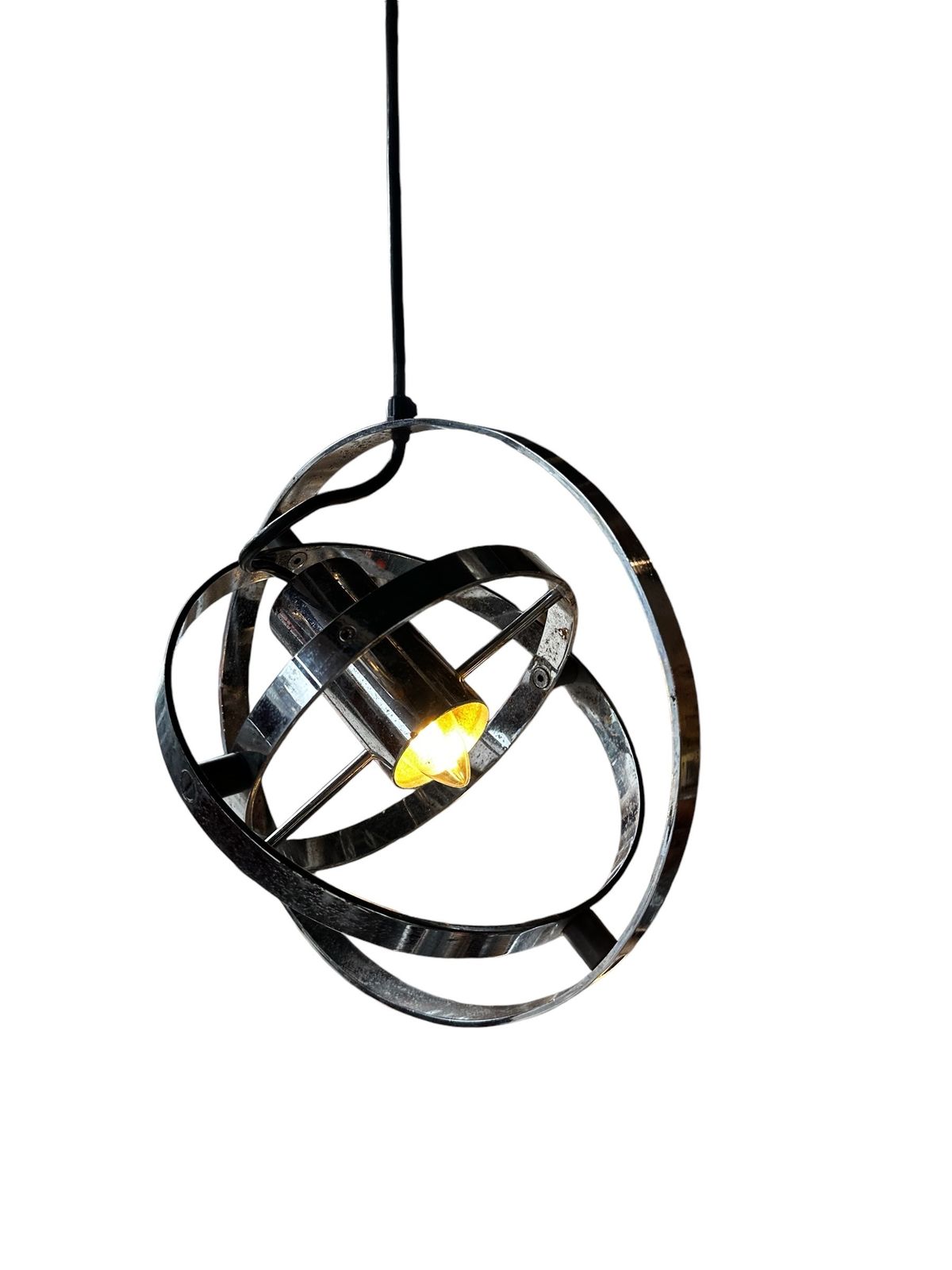 Atomic Space Age Pendant Lamp By Anthony Staples And Angus Wallace For Prime Move For The Design Centre London, 1960 photo for sale