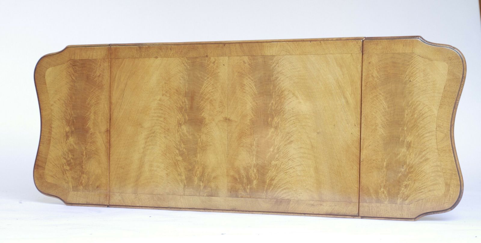 Walnut Queen Anne Style Drop Leaf Coffee Table Circa 1930s photo 395.0