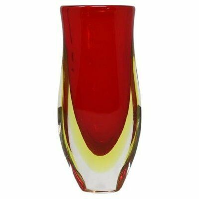 Small Art Glass Vase Attributed To Flavio Poli For Seguso, 1960s