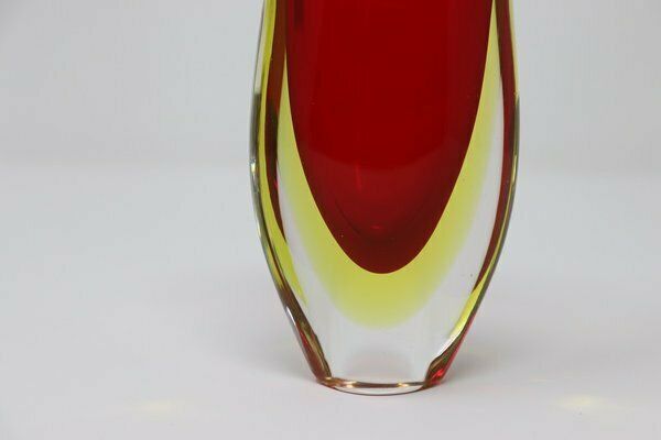 Small Art Glass Vase Attributed To Flavio Poli For Seguso, 1960s photo Home Decor