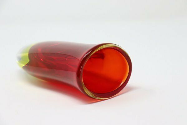 Small Art Glass Vase Attributed To Flavio Poli For Seguso, 1960s photo 931.0