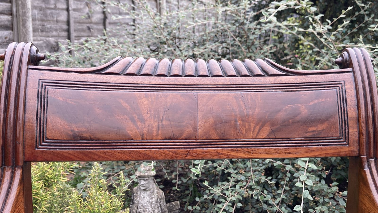 George III Mahogany Desk Chair, Circa 1800 photo buy