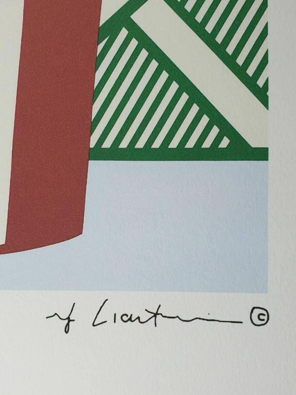 Roy Lichtenstein, Still Life With Pitcher And Flowers, Plate Signed Lithograph photo Art