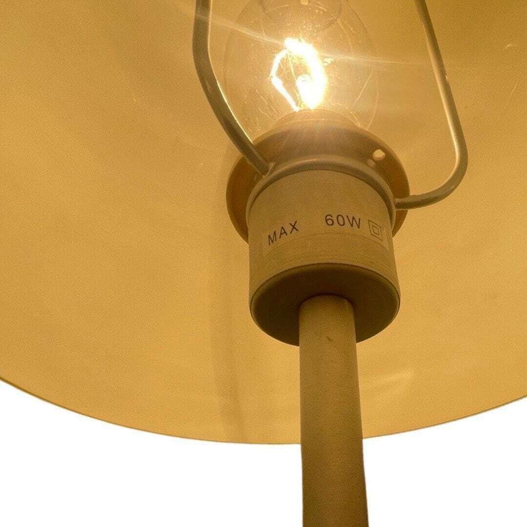 Table Lamp With Glass Top And Gray Metal Base   Model 'Althorn'   Rare Ikea B0225 photo 164.0