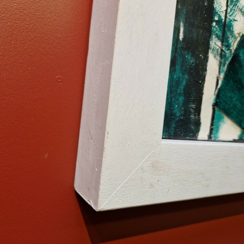2018 Judy Sale Home Series 'Stairs Emerald' Framed Painting photo for sale