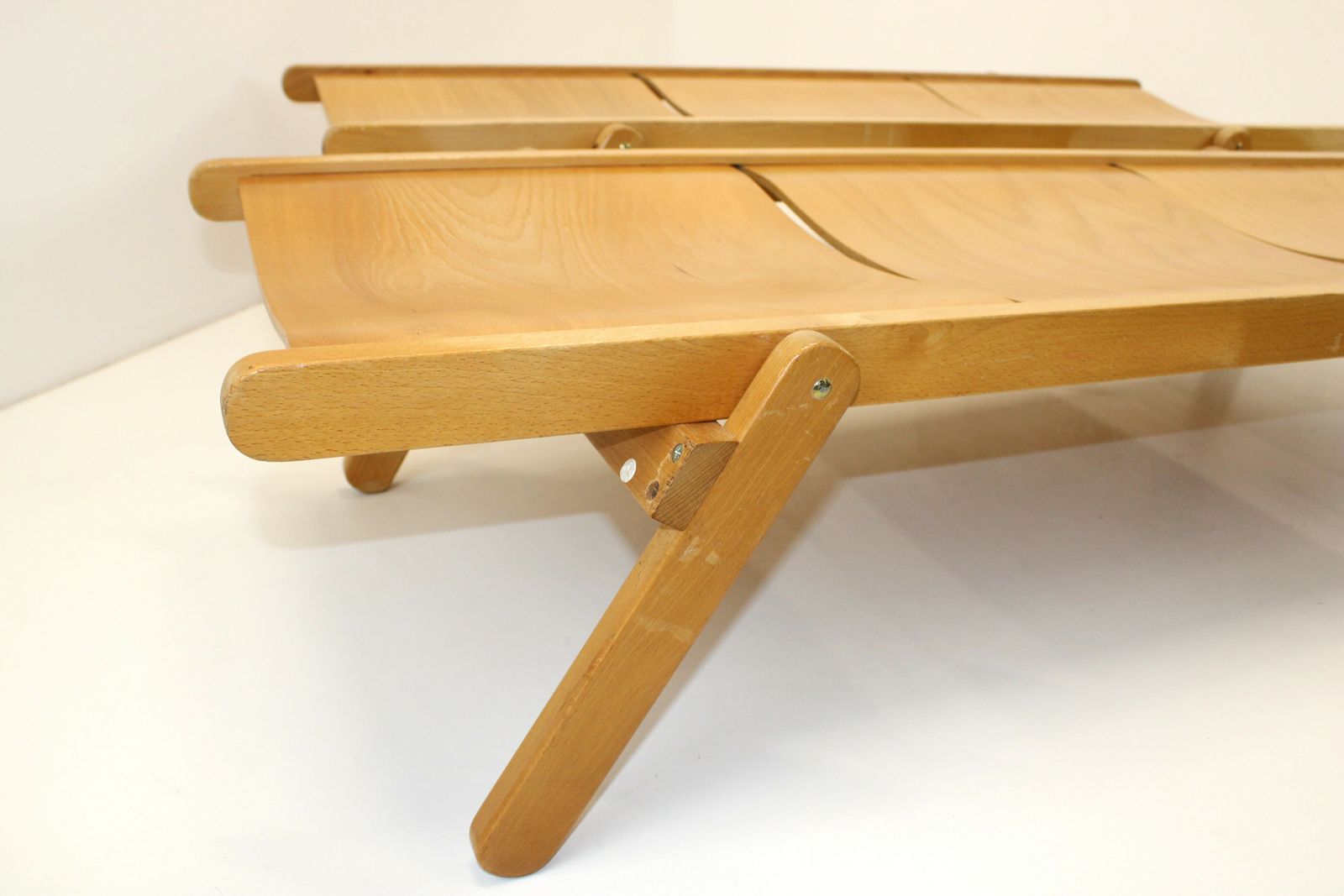 1 Of 2 Rex Daybed Small/Design By Niko Kralj/Scadinavian Style/Benches/Folding Kids Daybed/Wooden Kids Daybed/Kids Recliner photo 118.0