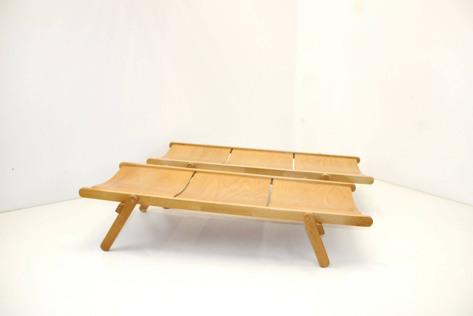 1 Of 2 Rex Daybed Small/Design By Niko Kralj/Scadinavian Style/Benches/Folding Kids Daybed/Wooden Kids Daybed/Kids Recliner